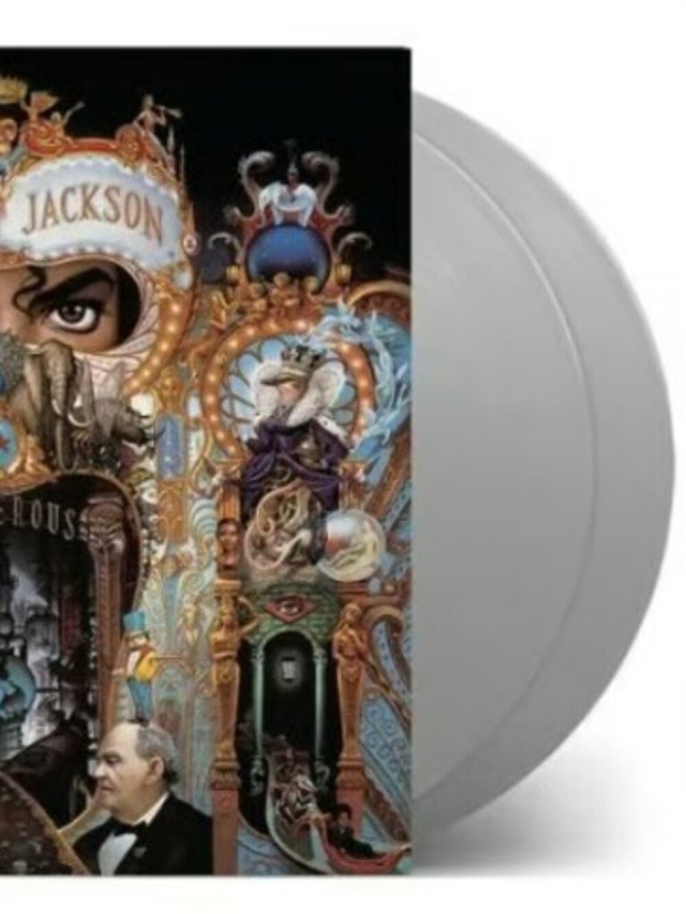 Michael Jackson Dangerous 2-LP ~ Exclusive Colored Vinyl (Silver) ~ New/Sealed!